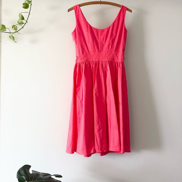 Boden Coral Marylin flare dress 2R - Picture 3 of 3